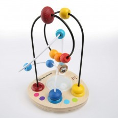 Baby Einstein Hape Color Mixer music & light wooden bead maze
